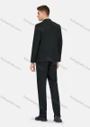 Wholesale Men's Formal Lapel Plain Pockets Blazer & Vest & Pant 3 Pieces Suit Sets - Liuhuamall