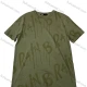 Wholesale Men's Olive Green Graphic Print Short Sleeve Tee - Loose, Breathable, Ideal for Casual Wear! Olive Green Clothing Wholesale Market Liuhua