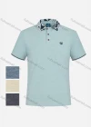 Wholesale Men's Casual Short Sleeve Button Front Embroidery Logo Polo Shirt - Liuhuamall