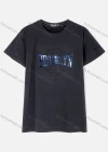 Wholesale Men's Casual Crew Neck Short Sleeve 3D Letter T-shirts 1202# - Liuhuamall