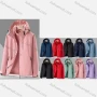 Wholesale Men's Casual Long Sleeve Zipper Pocket Hooded Thermal Windbreaker Jacket preview