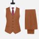 Men's Formal Striped Single Breasted Waistcoat & Pants 2 Piece Suit Set 1Y1A9876# 2# Clothing Wholesale Market -LIUHUA