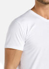 Wholesale Men's Cotton Basics Slim Fit Short Sleeve V Neck Plain T Shirt - Liuhuamall