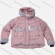Wholesale Women's Casual Splicing Drawstring Flap Pockets Plain Hooded Thermal Puffer Coat 4# Clothing Wholesale Market Liuhua