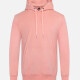 Men's Casual Long Sleeve Drawstring Hooded Sweatshirts With Kangaroo Pocket K2-420B# Pink Clothing Wholesale Market -LIUHUA