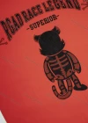Wholesale Men's Casual Round Neck Rhinestone Skull Cartoon Letter Print Short Sleeve T-shirt - Liuhuamall