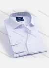 Wholesale Men's Formal Collared Long Sleeve Button Down Plain Shirts - Liuhuamall