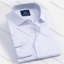 Wholesale Men's Formal Collared Long Sleeve Button Down Plain Shirts preview