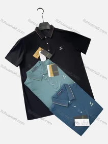 Wholesale Men's Casual Plain Labeled Short Sleeve Polo Shirt A01#, LIUHUA CLOTHING WHOLESALE