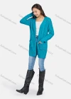 Wholesale Women's Casual Long Sleeve Patch Pockets Plain Knit Cardigan - Liuhuamall