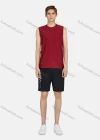 Wholesale Men's Round Neck Sleeveless Breathable Quick Dry Plain Tank Top - Liuhuamall