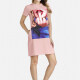 Women's Casual Short Sleeve Round Neck Graphic Tee Dress 10# Clothing Wholesale Market -LIUHUA