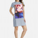 Women's Casual Short Sleeve Round Neck Graphic Tee Dress 18# Clothing Wholesale Market -LIUHUA