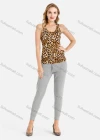 Wholesale Women's Rhinestone Striped Crop SweatPants - Liuhuamall