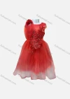 Wholesale Girls Lovely Sleeveless Ombre Embroidery Lace Beaded Flower Dress - Liuhuamall