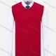Wholesale Men's Classic Plain V Neck Sleeveless Jumpers Knit Sweater Vest Red Clothing Wholesale Market Liuhua
