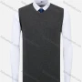 Wholesale Men's Classic Plain V Neck Sleeveless Jumpers Knit Sweater Vests preview