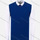 Wholesale Men's Classic Plain V Neck Sleeveless Jumpers Knit Sweater Vest Royal Blue Clothing Wholesale Market Liuhua