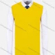Wholesale Men's Classic Plain V Neck Sleeveless Jumpers Knit Sweater Vest Yellow Clothing Wholesale Market Liuhua