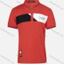 Wholesale Boys Casual Colorblock Letter Print Striped Trim Short Sleeve Polo Shirt preview