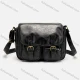 Men's Fashion PU Leather Adjustable Belt Shoulder Bags 4057# Black Clothing Wholesale Market Liuhua