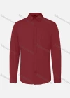 Wholesale Men's Business Plain Long Sleeve Shirt - Liuhuamall