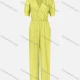 Wholesale Women's Solid Shirred Waist Wide Leg Deep V-Neck Wrap Jumpsuit 7# Guangzhou Clothing Wholesale Market & Suppliers -LIUHUAMALL