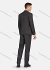 Wholesale Men's Formal Lapel Plain Pockets Blazer & Vest & Pant 3 Pieces Suit Sets - Liuhuamall