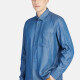 Men's Casual Slim Fit Long Sleeve Patch Pocket Button Down Plain Shirt T024-2# Blue Clothing Wholesale Market -LIUHUA