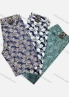 Wholesale Men's Casual Leaf Print Pockets Shorts - Liuhuamall