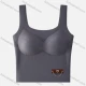 Wholesale Women's Basics Plain Breathable Ribbed With Chain Decor Camisole 606# Gray Clothing Wholesale Market Liuhua