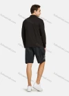 Wholesale Men's Athletic V Neck Long Sleeve Letter Print Running Tops - Liuhuamall