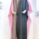 Women's Muslim Casual Plain Long Robe 2416# Multi-color Clothing Wholesale Market -LIUHUA