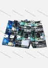 Wholesale Men's Casual Graphic Flap Pockets Drawstring Shorts 68007# - Liuhuamall