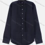 Wholesale Men's Long Sleeve Button Down Pleated Front Plain Dress Shirts preview