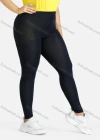 Wholesale Women's Stretch Cotton High Rise Plain Legging - Liuhuamall