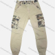 Wholesale Men's Casual Plain Splicing Camouflage Flap Pockets Button Closure Cargo Pant W9032# Khaki Wholesale Clothing Market & Suppliers -LIUHUAMALL