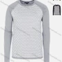 Wholesale Men's Casual Slim Fit Crew Neck Raglan Sleeve Colorblock Knit Wool Blend Sweater 8913# preview