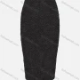 Wholesale Women's Casual High Waist Plain Pencil Skirt preview