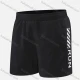 Wholesale Women's Athletic Workout Striped Letter Print Elastic Waist Shorts 1202# Black Clothing Wholesale Market Liuhua