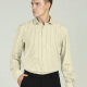 Men's Formal Long Sleeve Wrinkle-Resistant Striped Button Down Dress Shirt 26# Clothing Wholesale Market -LIUHUA