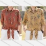 Wholesale Women's Loose Fit Half Sleeve Collared Blouse Floral Print Casual Shirt preview