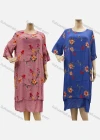 Wholesale Women's Casual Crew Neck Half Sleeve Floral Print Tiered Midi Dress - Liuhuamall