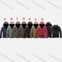 Wholesale Men's Plus Size Casual Hooded Zipper Pockets Thermal Lined Puffer Jacket 2389B# preview