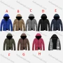 Wholesale Men's Casual Hooded Zipper Pockets Thermal Lined Puffer Jacket 2399A# preview