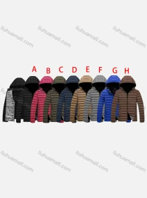 Wholesale Men's Plus Size Casual Hooded Zipper Pockets Thermal Lined Puffer Jacket 2399B#, LIUHUA CLOTHING WHOLESALE