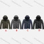 Wholesale Men's Casual Hooded Zipper Pockets Thermal Lined Puffer Jacket 5188A# preview