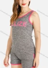 Wholesale Women's Summer Tank Top&Track Shorts Letter Print Set - Liuhuamall
