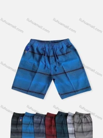 Wholesale Men's Casual Drawstring Striped Print Shorts With Pockets, LIUHUA CLOTHING WHOLESALE