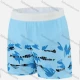 Wholesale Boy's Casual Tropical Seaside Theme Swim Shorts 2280# Light Blue Clothing Wholesale Market Liuhua
